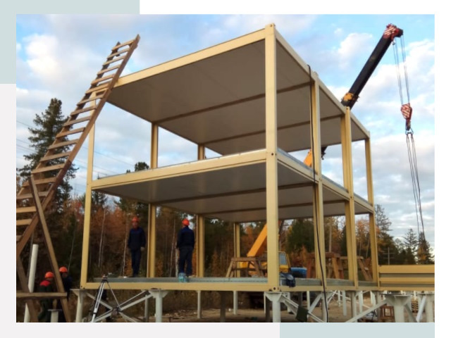 Строительство модульных здания Чистополь