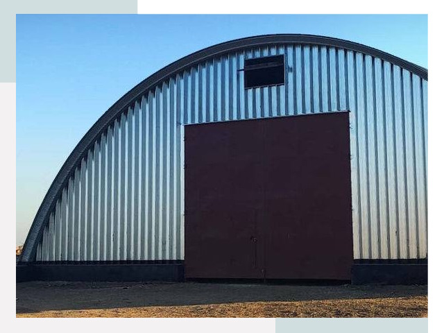 Бескаркасные ангары в Чистополе