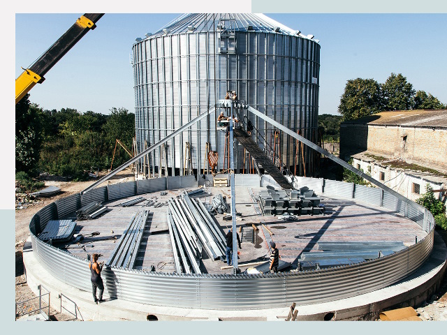Силосы для зерна в Чистополь от 614 руб. - Надёжное хранение