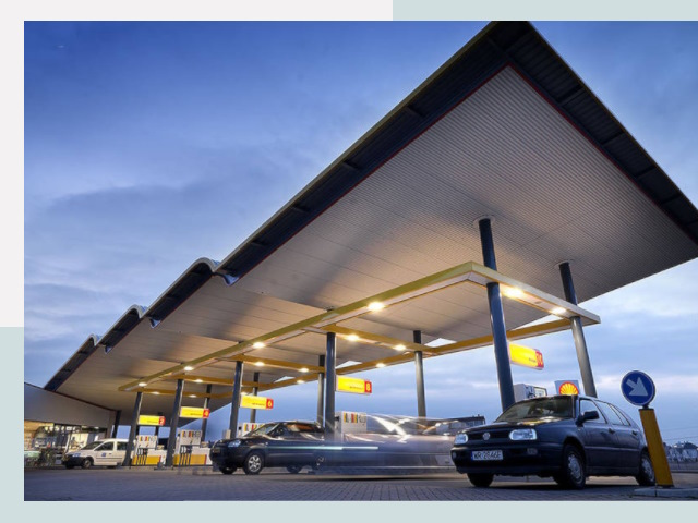 Навесы для АЗС в Чистополь от 614 руб. - Защита и комфорт