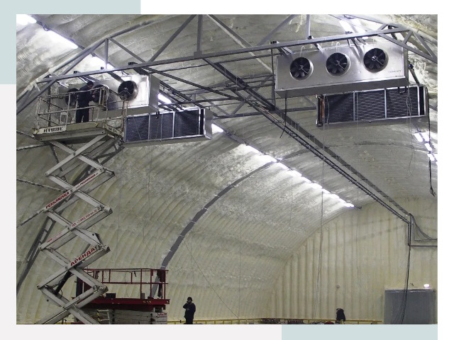 Оснащение ангаров в Чистополе