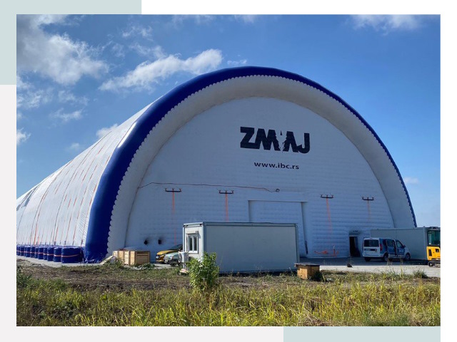 Брендирование ангаров в Чистополе