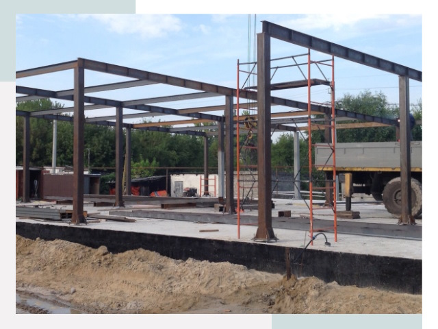 Фундамент для ангаров в Чистополе