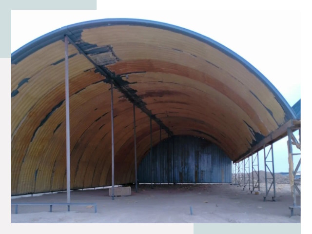 Реконструкция ангаров в Чистополе