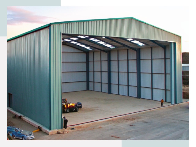 Строительство ангаров в Чистополе