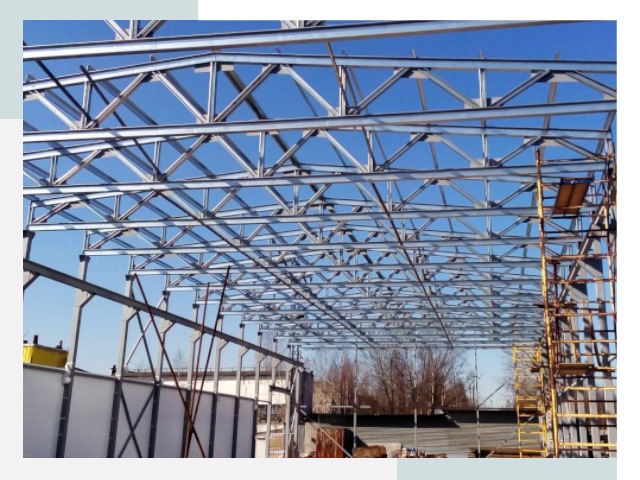 Металлокаркасы для складов в Чистополе